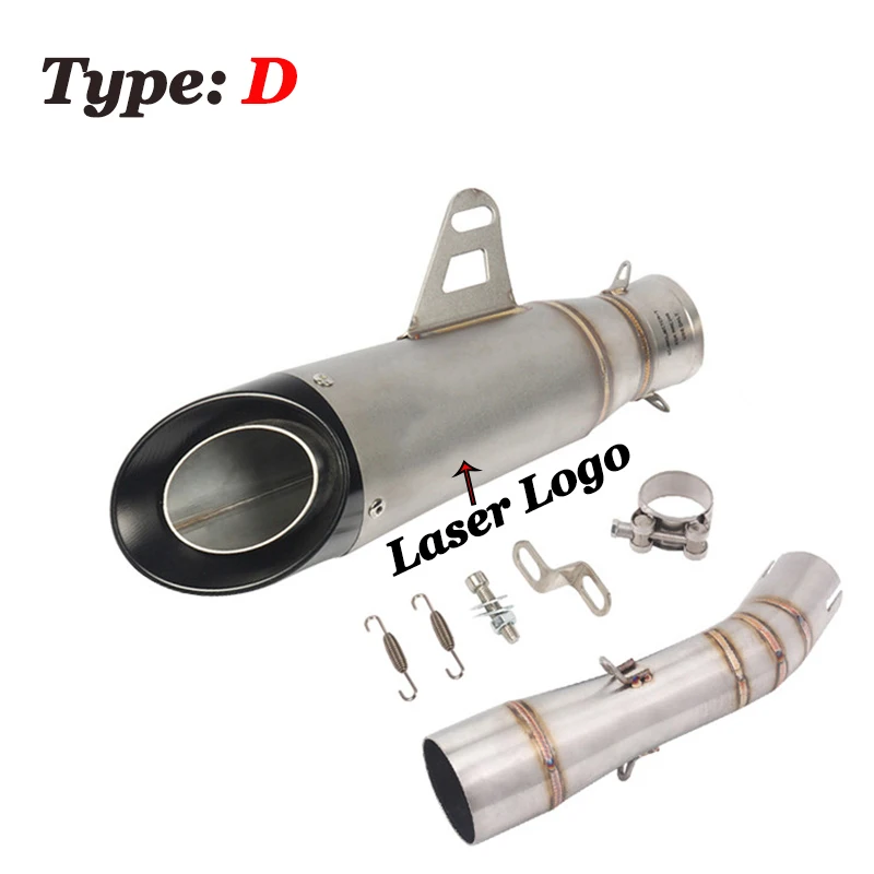 Полная выхлопная система мотоцикла глушитель Средний подключения