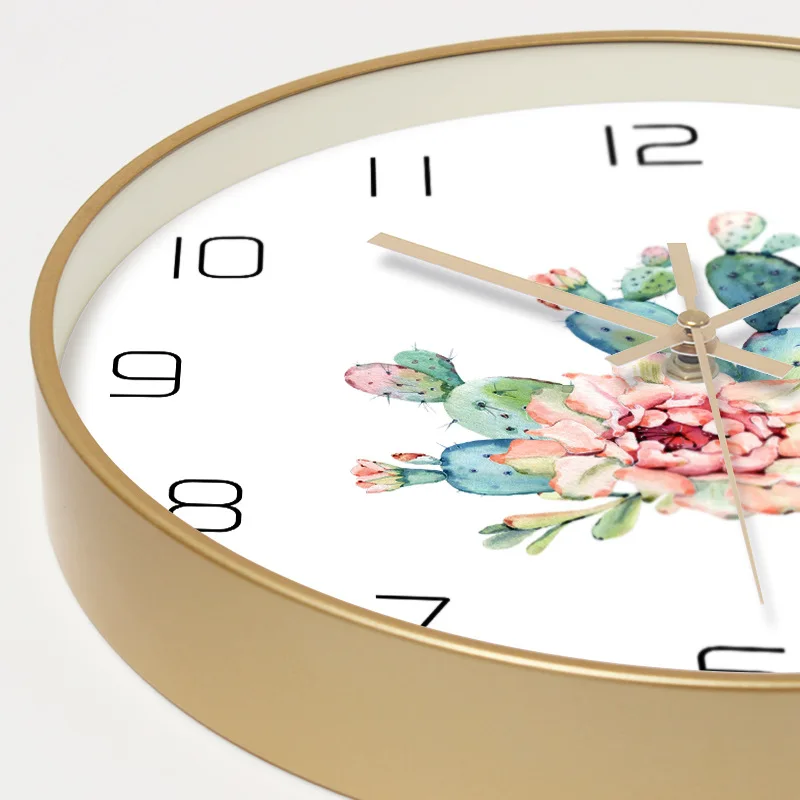 Wall Clock Modern Design Glass Clocks Decorative Living Room Silent Quartz Home Decor 50W24 | Дом и сад