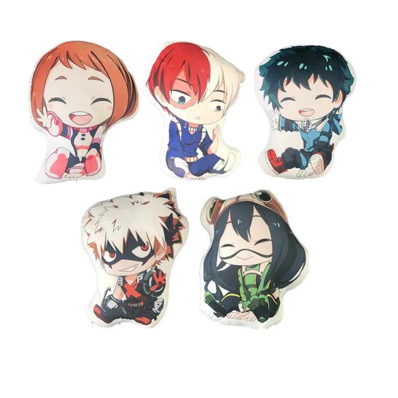 Аниме Моя геройская Академия 40 см мидория Izuku Bakugou Katsuki Todoroki Shouto OCHACO URARAKA Asui Tsuyu
