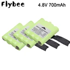 2 шт. 4,8 в 700 мАч металл-гидридных или никель Перезаряжаемые 2 Way Радио Батарея для прослушивания BATT6R BATT-6R