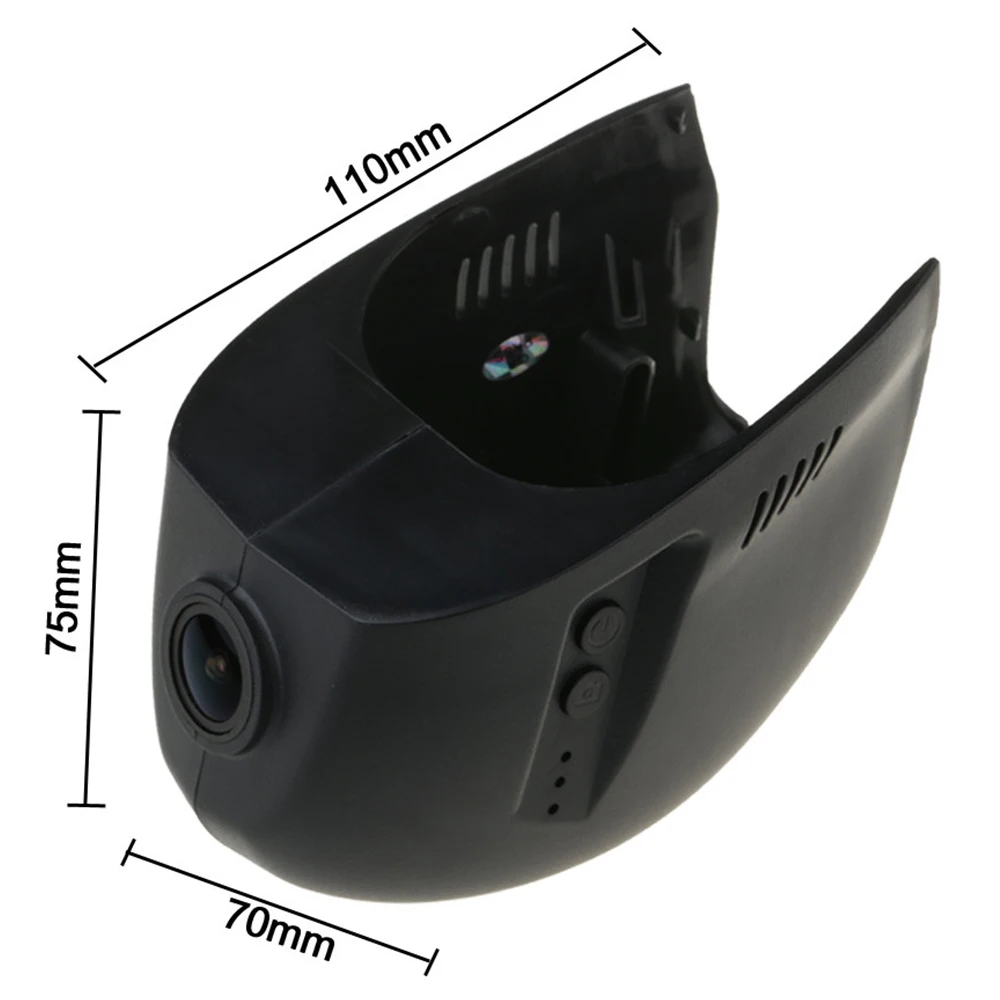 Автомобильный видеорегистратор регистратор с камерой Wi-Fi цифровой для Volkswagen VW Golf