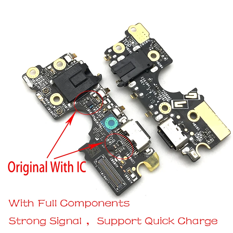5 шт. плата зарядного устройства PCB Flex для ASUS ZenFone 6 2019 ZS630KL USB порт разъем док