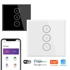 Умный выключатель, 3 шт., Wi-Fi, беспроводной пульт дистанционного управления, Модуль светильник ллера света для Alexa, Google Home, умный дом Smartlife