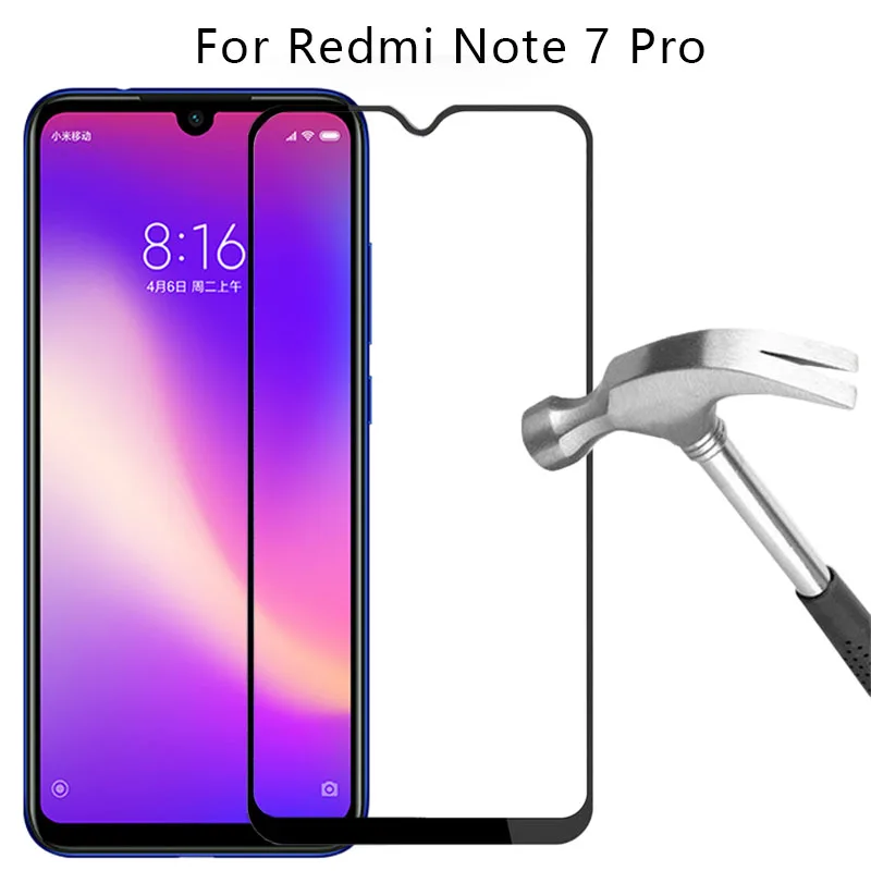 

protective glass on redmi note 7 pro screen protector tempered glas for xiaomi ksiomi readmi not 7pro note7pro safety film xiomi