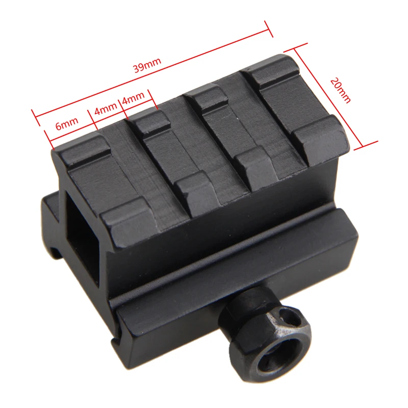 

Rifle Scope Mount Ring 11mm/20mm/21mm Dovetail Picatinny Rail Adapter High/Low Profile Rifle Weaver Release Scope Barrel Clamp