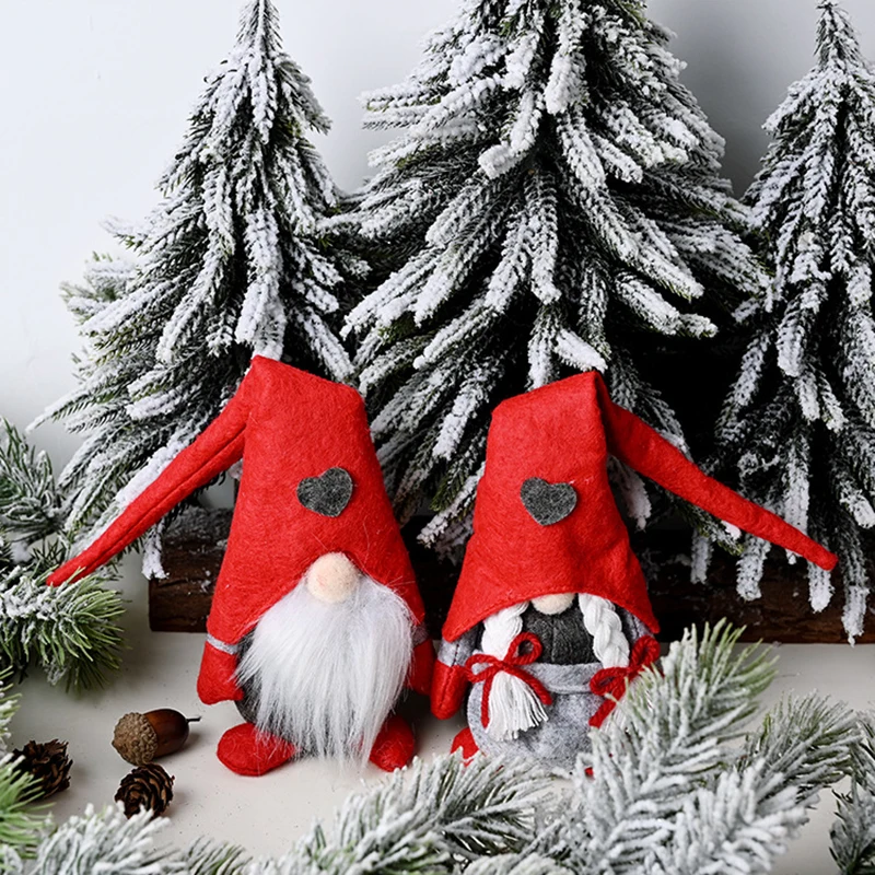 

2020 Happy New Year Christmas Ornaments Christmas elves Christmas Decoration Christmas Trailer 9x7x30cm Decorations for Home