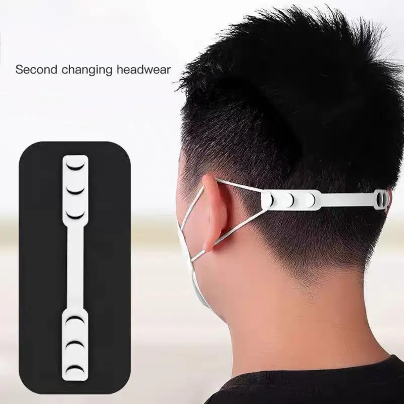 

2021 New Mask Hook Anti-pain Ear Adjustment Holder Buckle For Face Mask Extend Rope Line