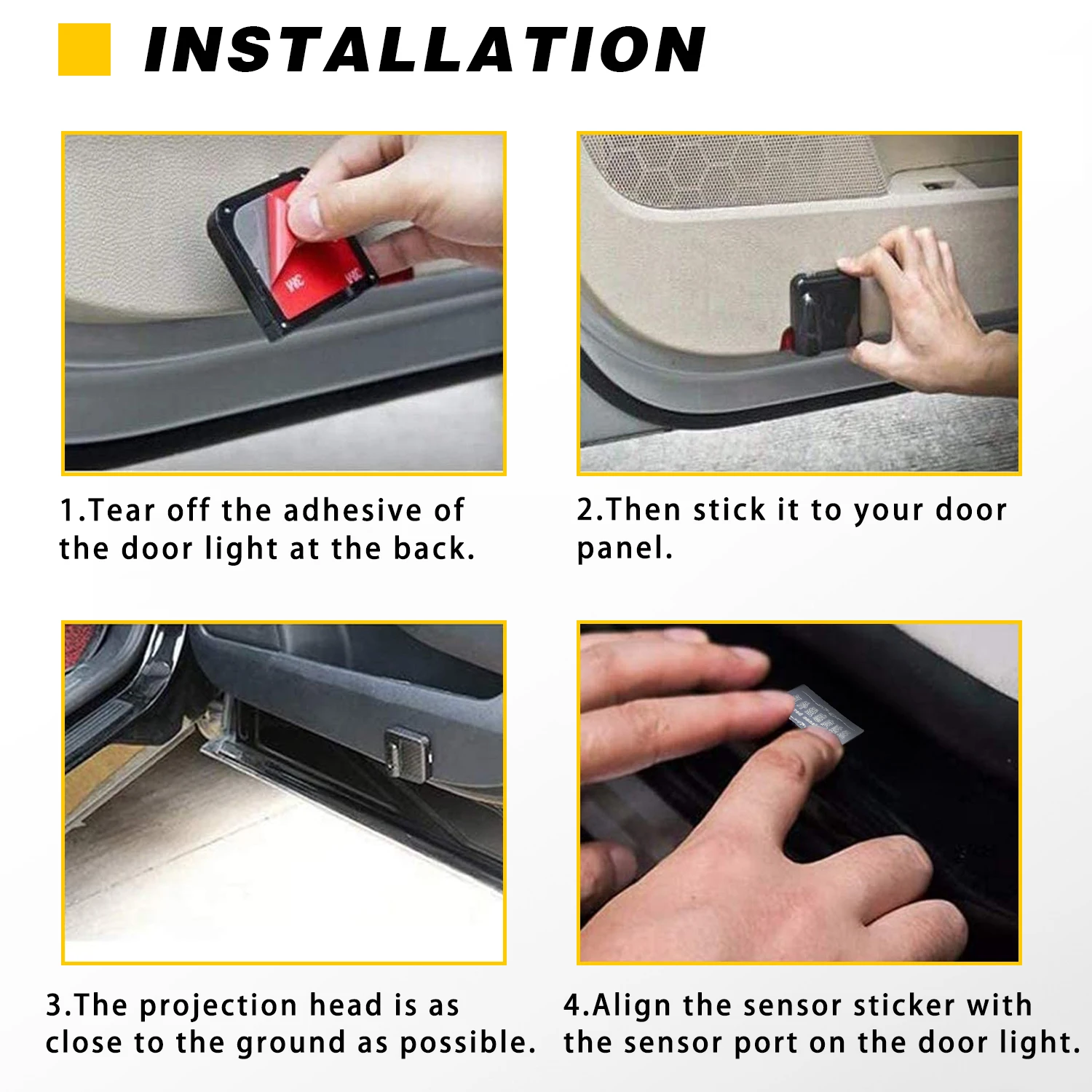 

Universal Car Led Door Light For Mercedes Benz Auto Star Logo Laser HD Project Welcome Pedal Lamp Courtesy Ghost Shadow Luce