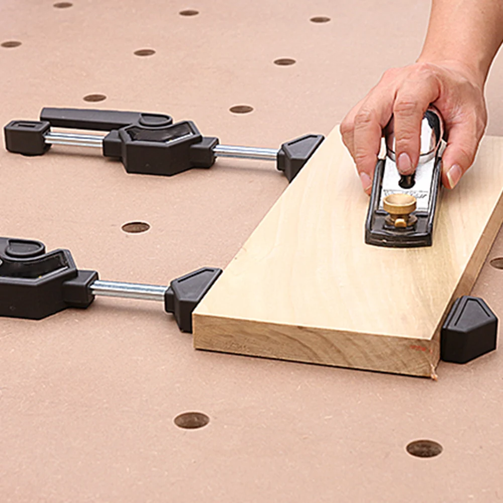 Зажим для деревообработки Регулируемый угловой зажим стола 35 мм дерева пластика