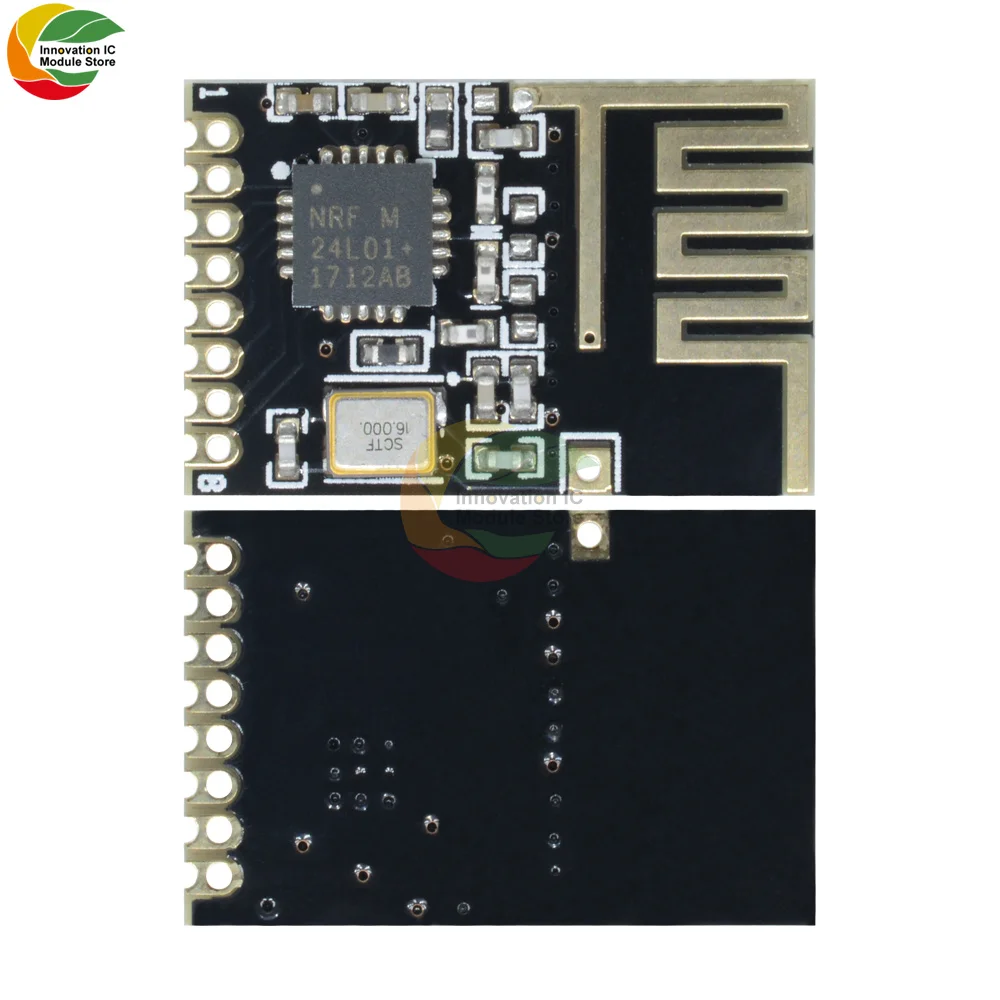 NRF24L01 Wireless Module 2.4GHz RF Wireless Module Mini Power Enhanced SMD Receiver Transceiver Board Module With Arduino 4.9