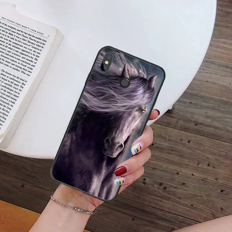 

Horse Face Phone Case For Xiaomi Redmi note 7 8 9 t k30 max3 9 s 10 pro lite