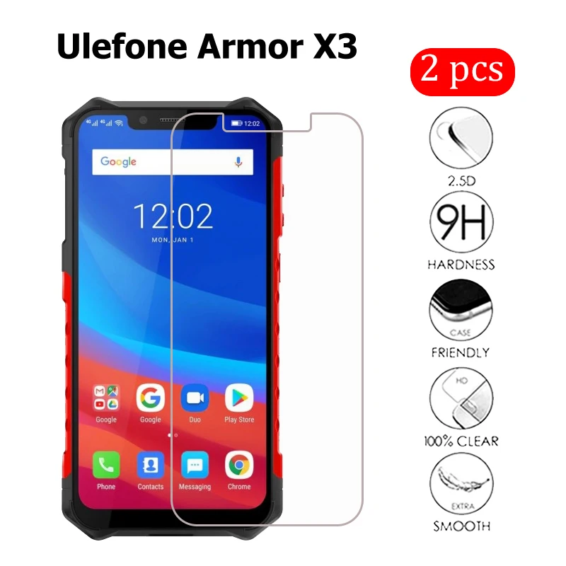 Стекло для Ulefone Armor X3 закаленное стекло телефона 5 дюйма защита экрана устойчивая