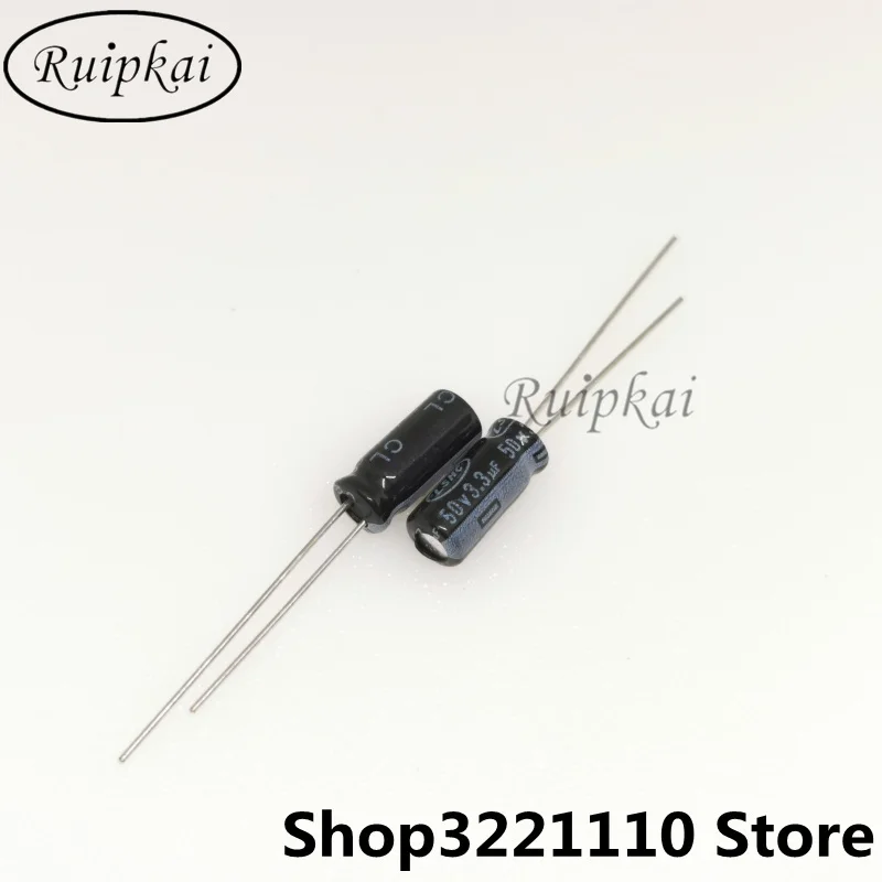 Алюминиевый электролитический конденсатор CLseries 100 3 мкФ 50 в 5 х11 мм шт.|expectation| |