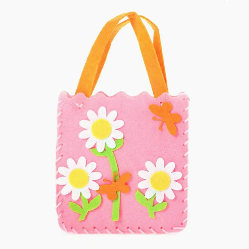 Small flower Нетканая ткань, ручная работа, детские сумки - Цвет: Small flower
