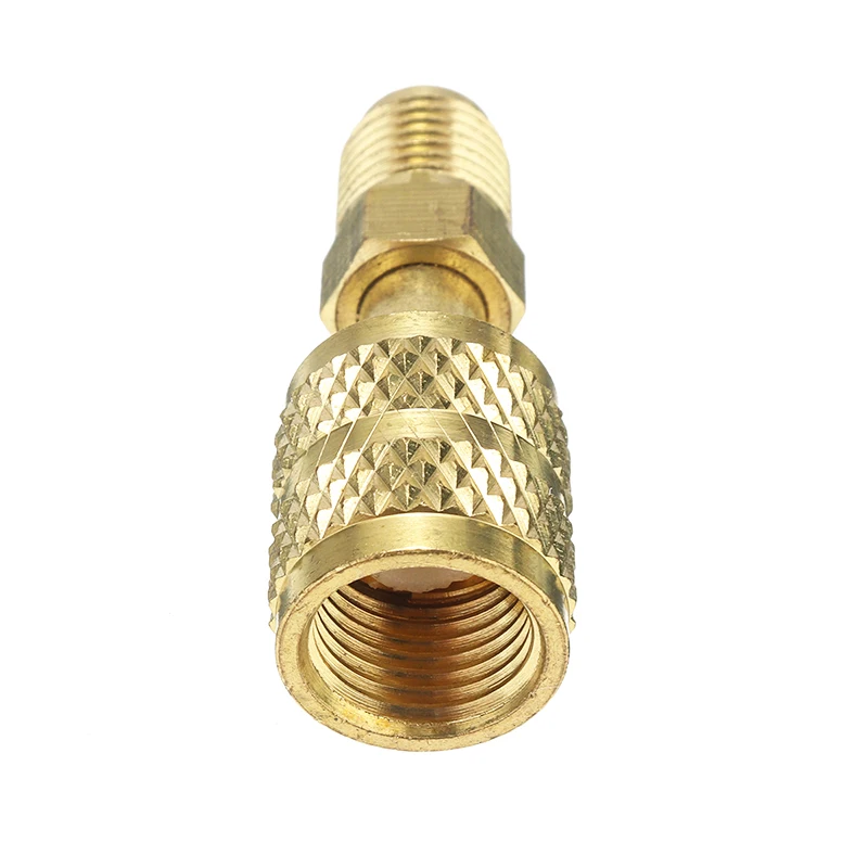 Медный кондиционер R410a переходник с наружной резьбы 1/4 дюйма на внутреннюю резьбу