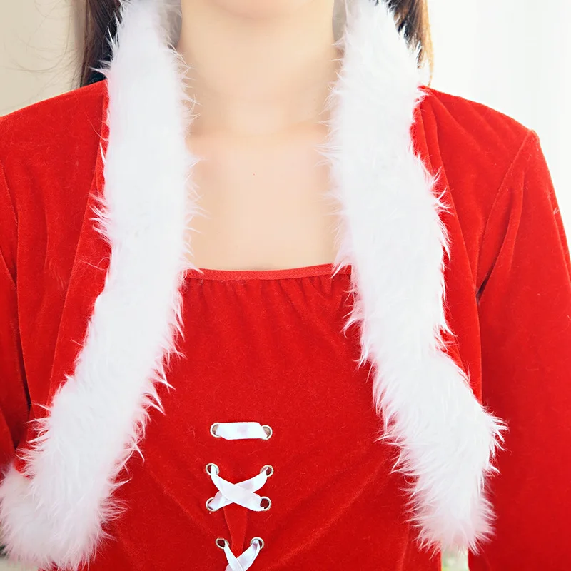 Рождественские костюмы для взрослых Санта-Клауса костюмированной вечеринки