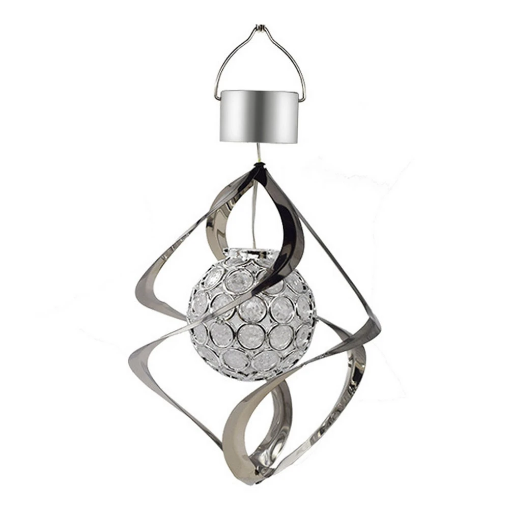 Светодиодный Спиннер изменяющий цвет 3D наружная лампа с колокольчиком домашний