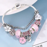 high quality 16cm 21cm snake chain charm bracelet fit love beads fine bracelet european for women diy jewelry making