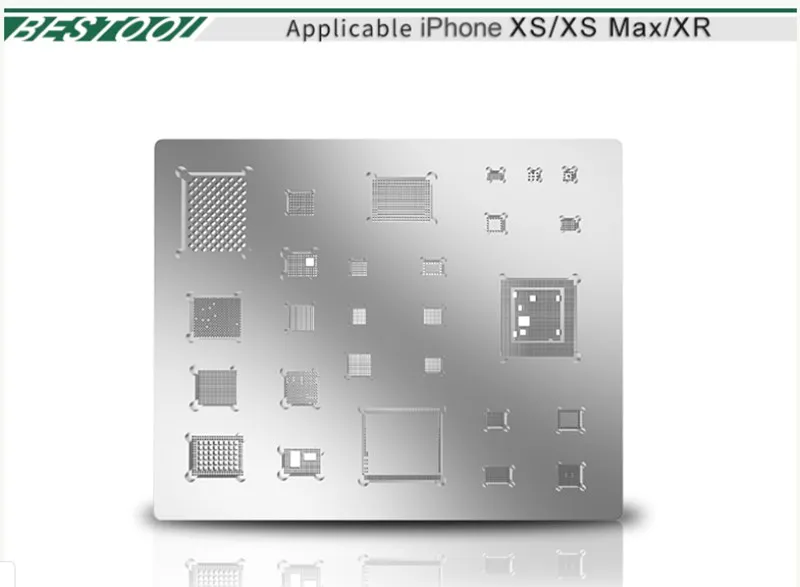 Лучший 3D BGA стальная сетка A8 A9 A10 A11 A12 для iphone 6 6P 7 8 8P X XR непосредственно с