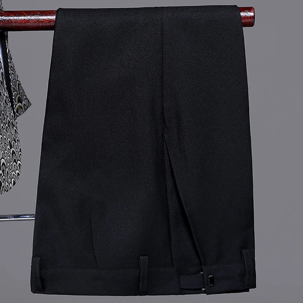 Мужской костюм для свадьбы из 3 предметов Fit с пиджаком мужчин модные мужские