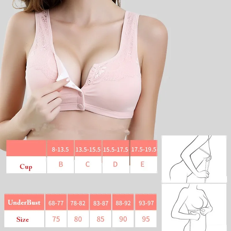 Женский бюстгальтер для кормления хлопковый Бюстгальтер Одежда беременных |