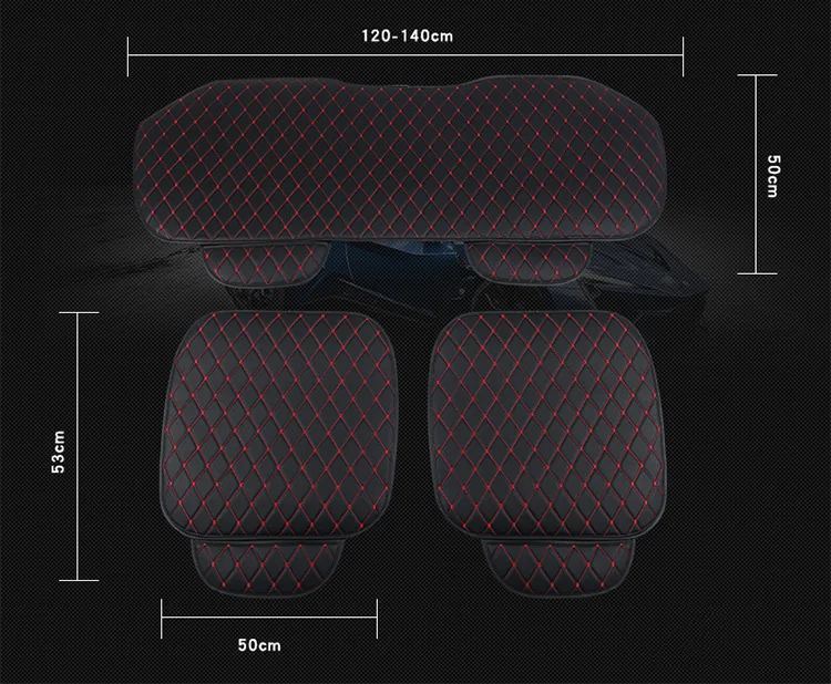Универсальные автомобильные чехлы из искусственной кожи для Toyota Corolla Camry Rav4 Auris Prius Yalis Avensis SUV автомобильные аксессуары