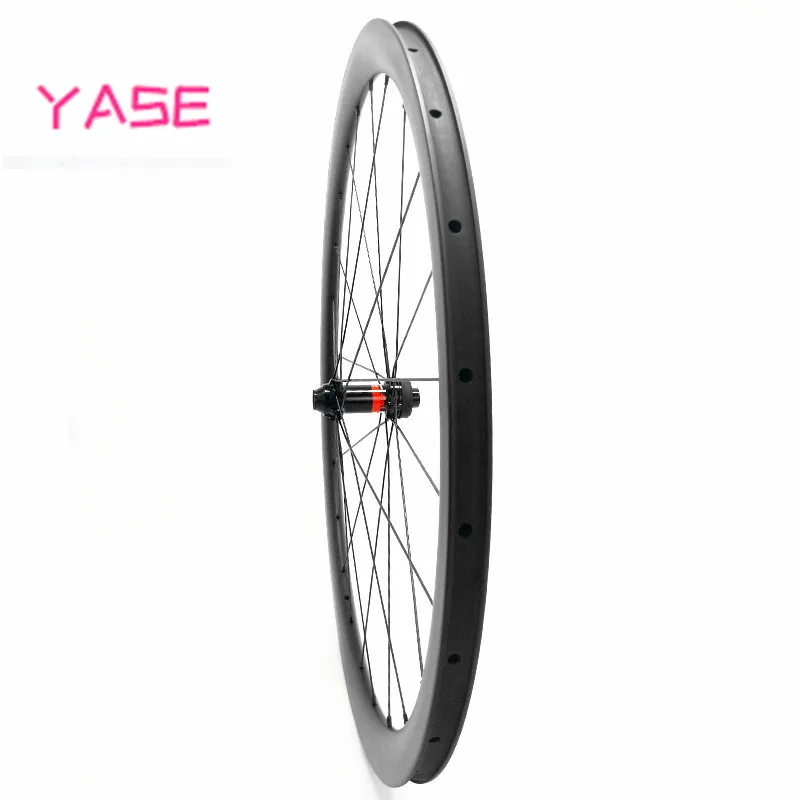 Карбоновая колесная пара с 6 гвоздями novatec D411SB-412SB QR 100x9 135x9 мм 700c clincher 38x23