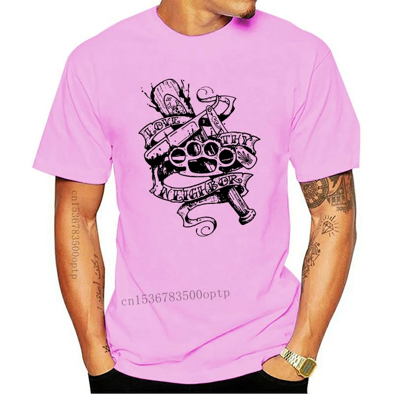 

T-shirt Love Your Neighbors Hooligans Shirt Love Thy Neighbor Cool T Shirt Man Tee Shirt Unisex More Size And Colors