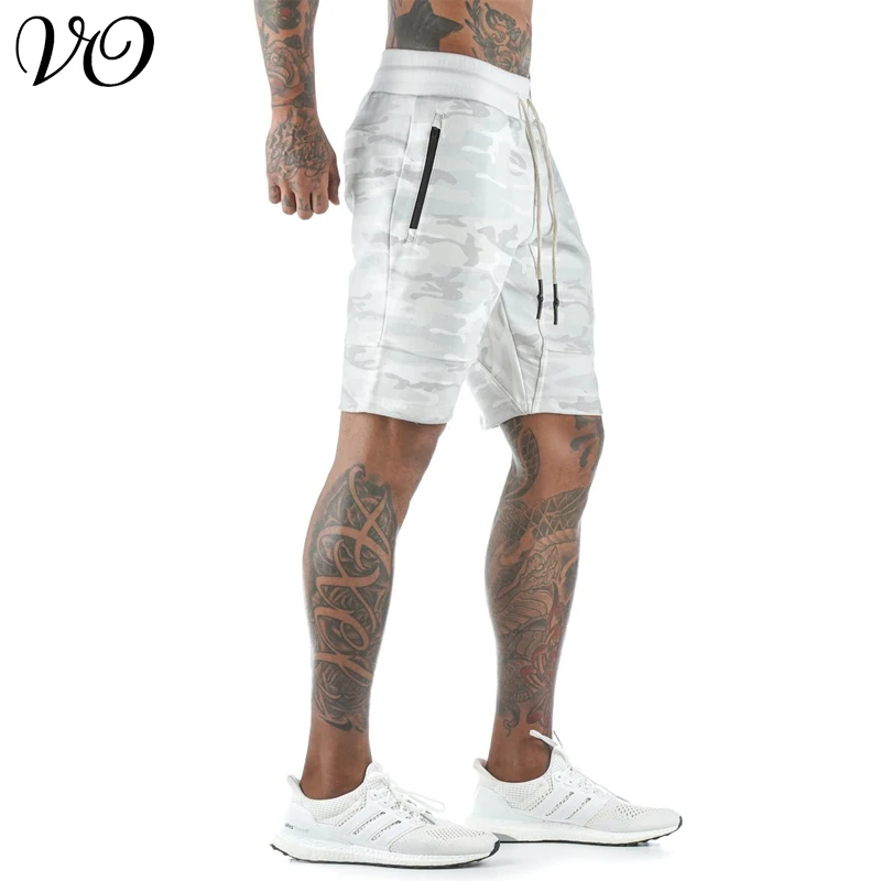 

Summer new camouflage running sports fitness shorts outdoor leisure slim beach pants