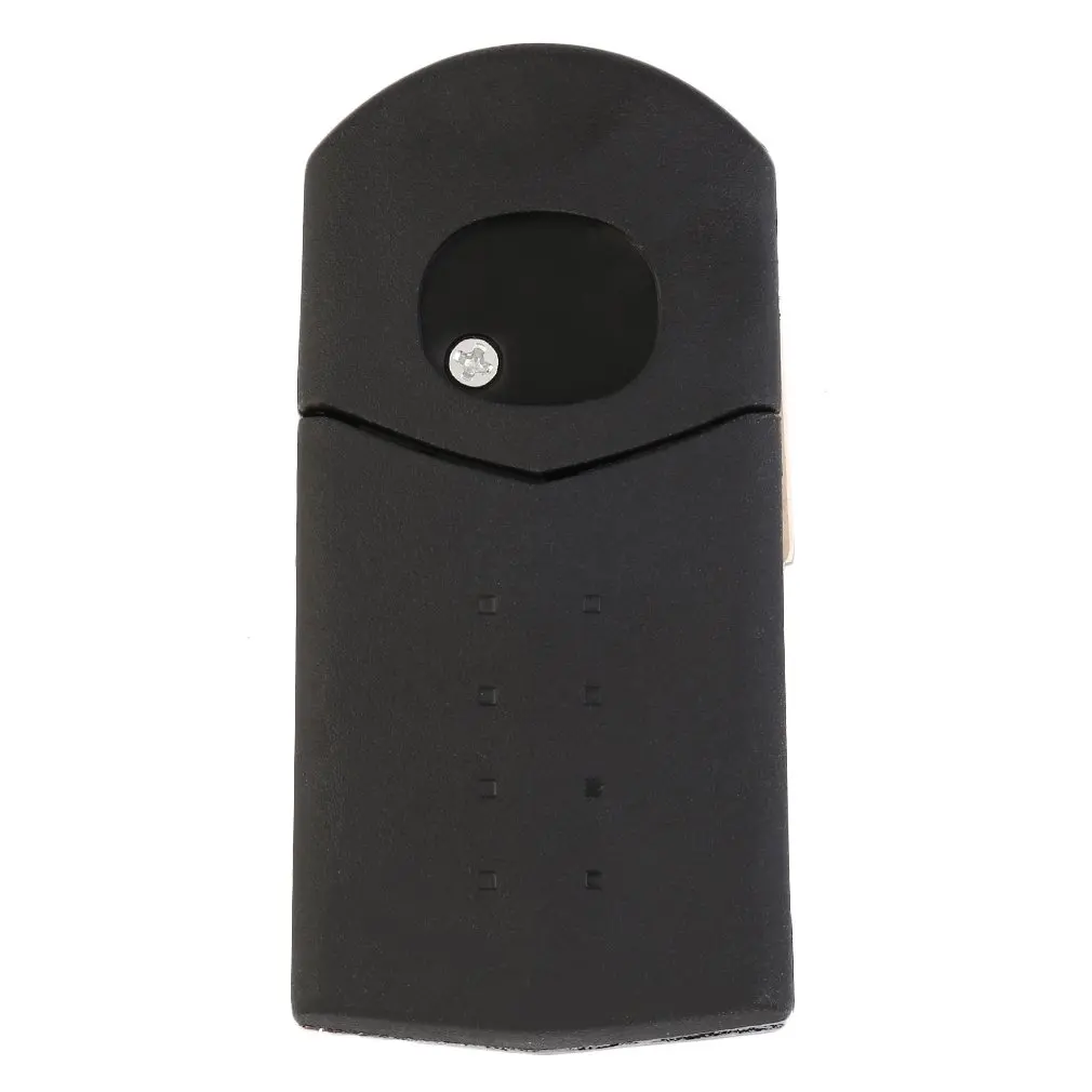 Портативный размер Складной флип 2 кнопки дистанционного ключа Fob чехол для