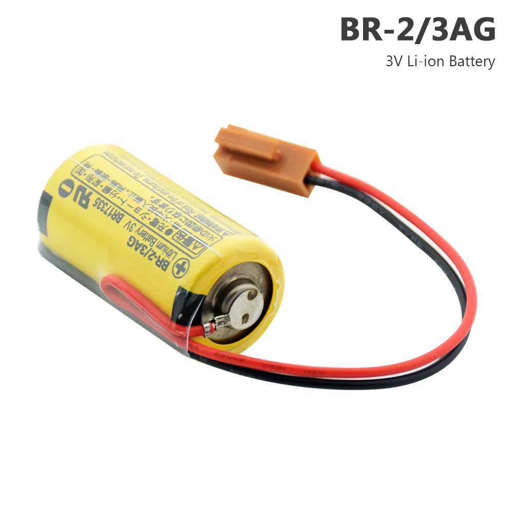 YCDC BR 2/3AG Батарея 3V 1200mAh PLC FANUC Управление литий ионный аккумулятор для Резервное