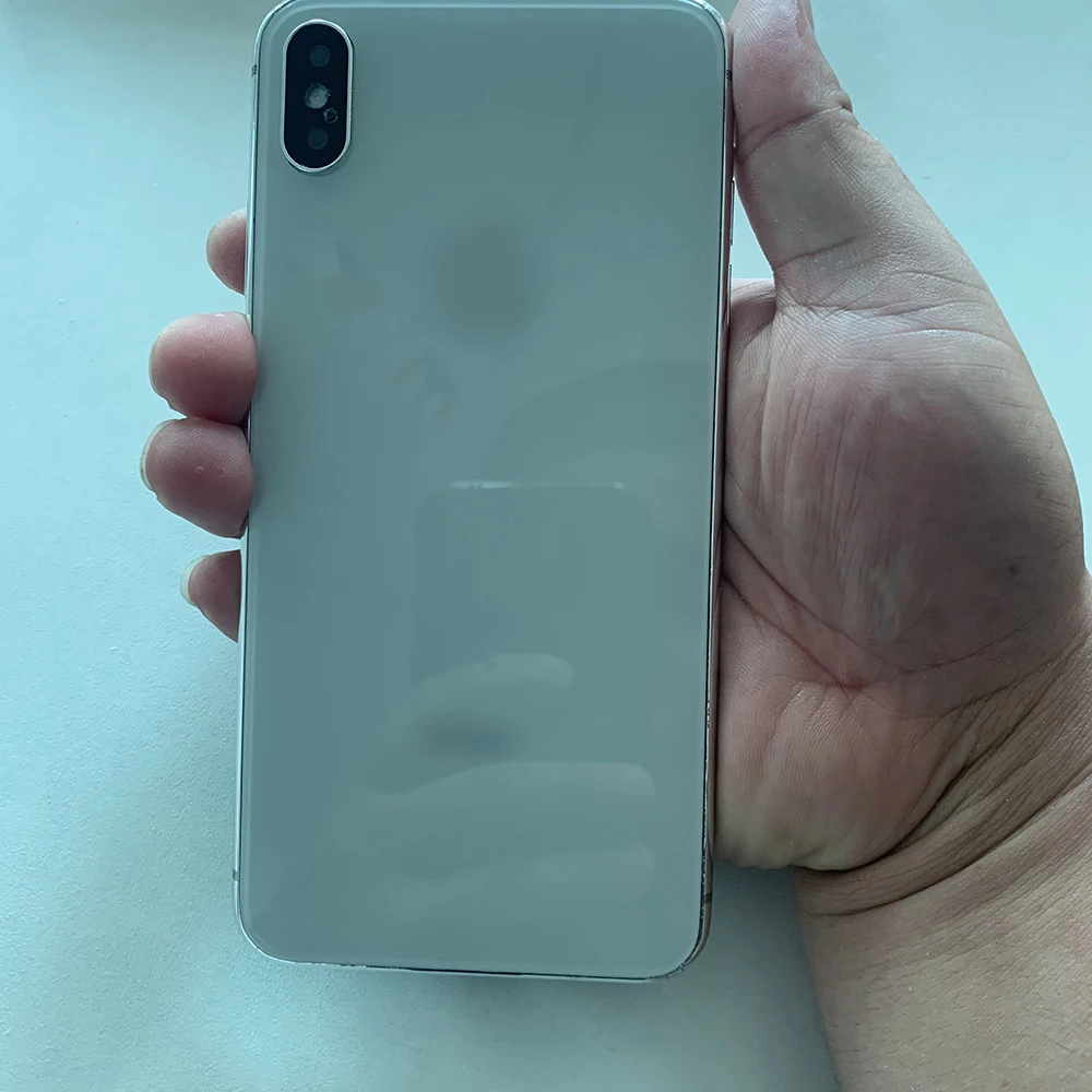 Non-Working 1:1 Black Screen Realistic Dummy for iPhone Xs Fake Cell Phone With Protection flim Prop Toy |