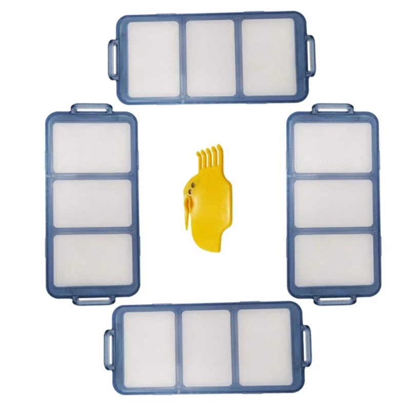 AD-5 шт. запасные части щётки для прокатки фильтры боковые щетки совместимые с Eufy