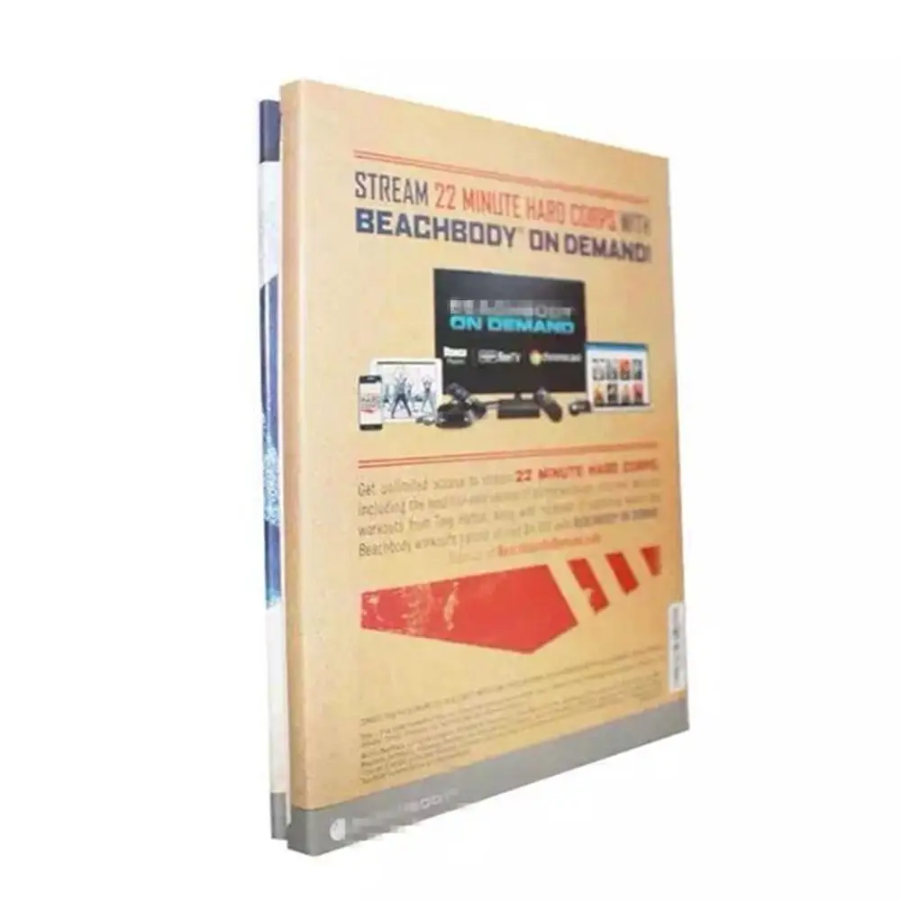 Полный набор 22 минуты жесткий корпус тренировки DVD фитнес