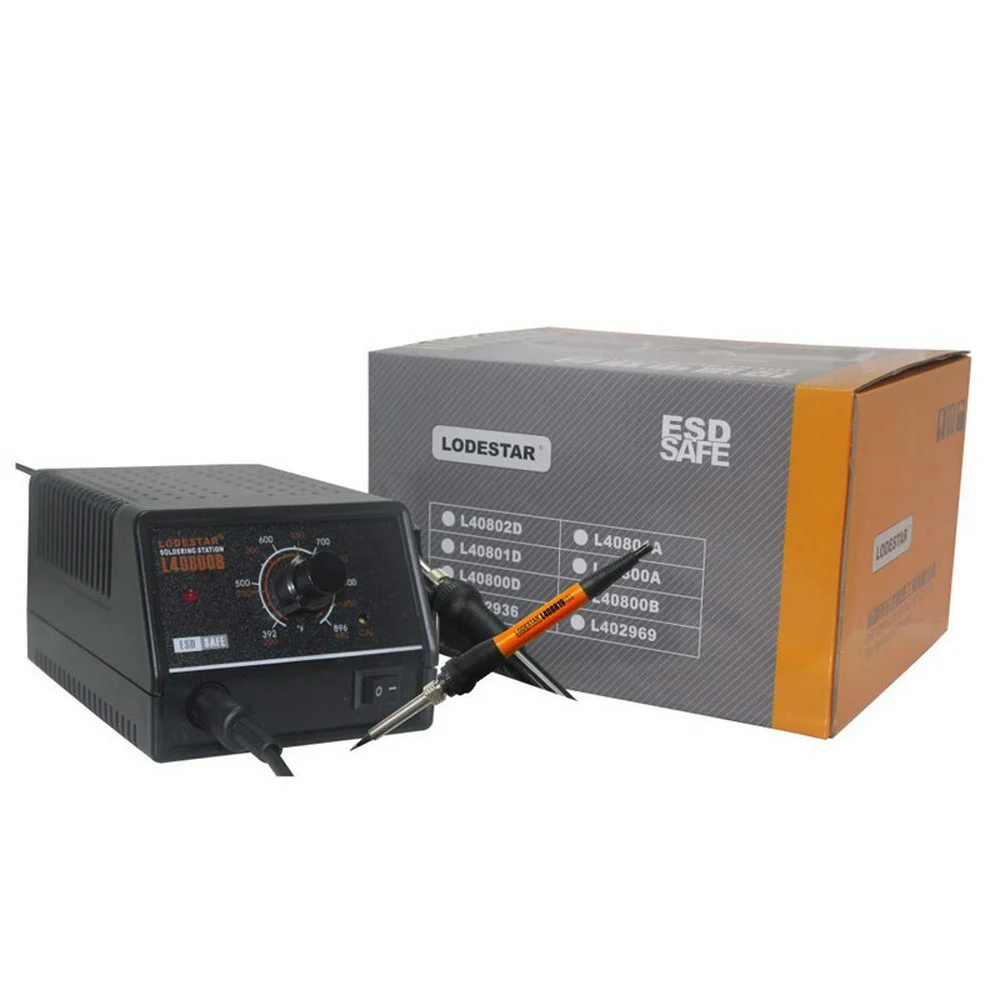 Цифровая паяльная станция 2 в 1 с термофеном Электрический паяльник для печатных