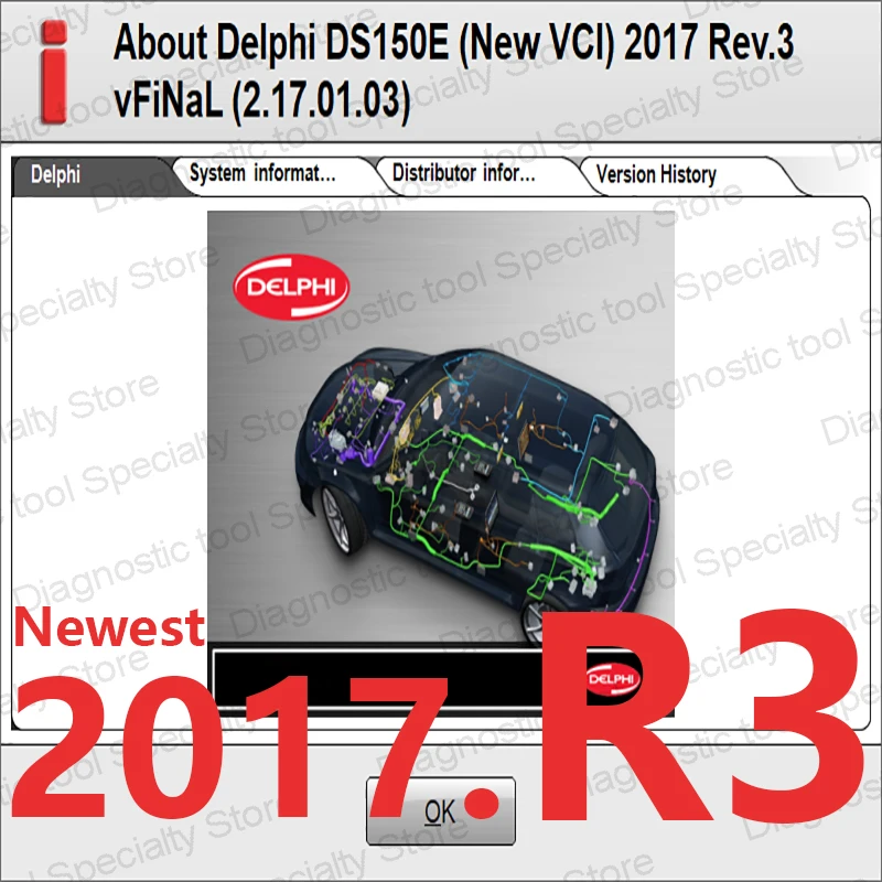 Новинка 2017 сканер R3 DS150E delphis OBD Bluetooth VCI vd obd2 поддержка автомобилей грузовиков