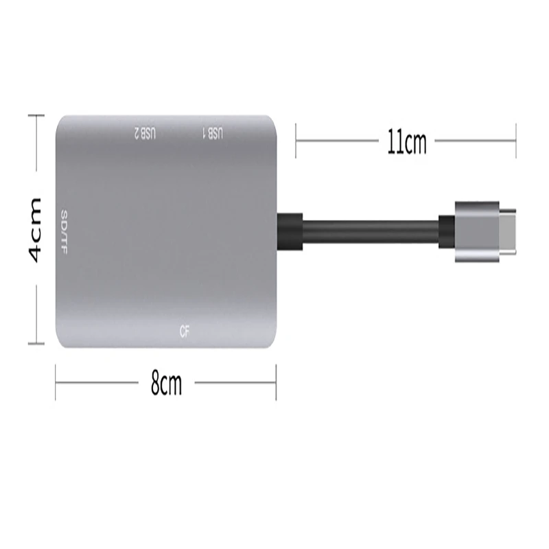 5 in 1 multi funtion card reader usb 3 0 high speed tfsd reader for tablet macbook notebook mobile phone laptop accessories free global shipping