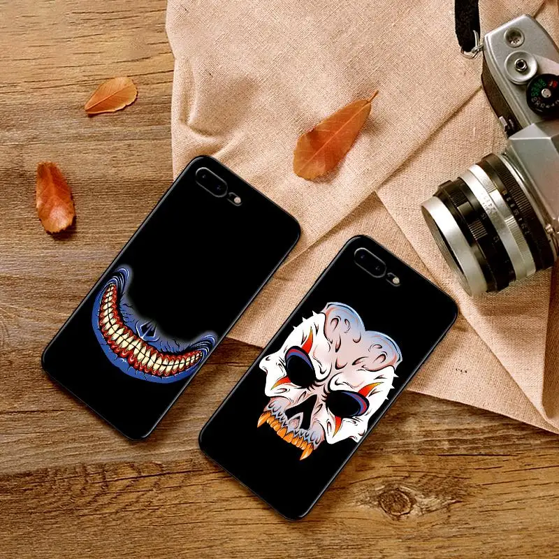 Череп граффити для Samsung Note 8 9 M10 M20 M30 S7 Edge S8 S9 S10 PLUS TPU мягкий чехол