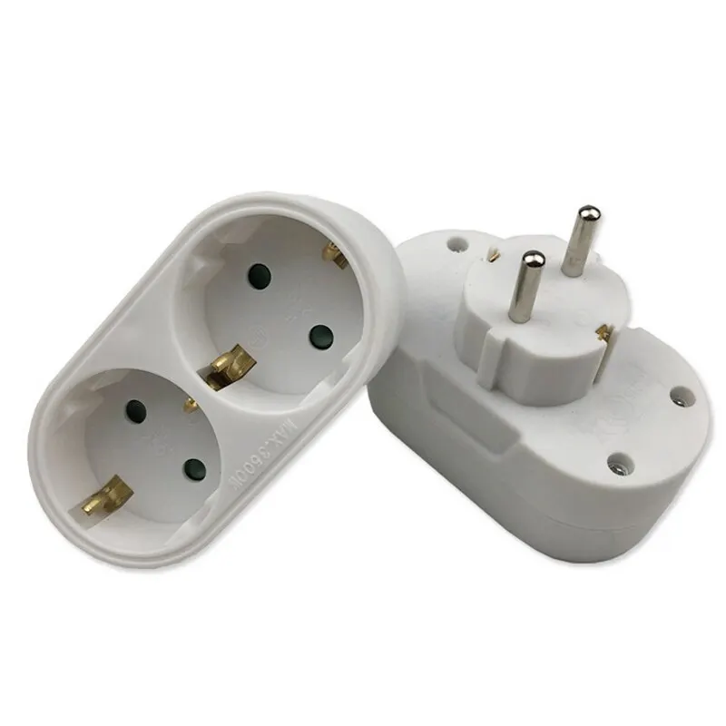 16A/250V множественный штепсельный 2/3 разъем Мощность розеток распределения адаптер