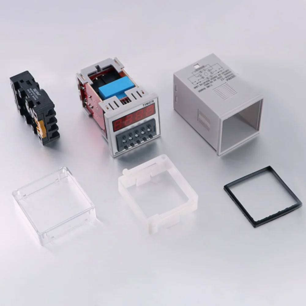 Точное реле времени с цифровым дисплеем гнездом база цифровой Цикл релейный