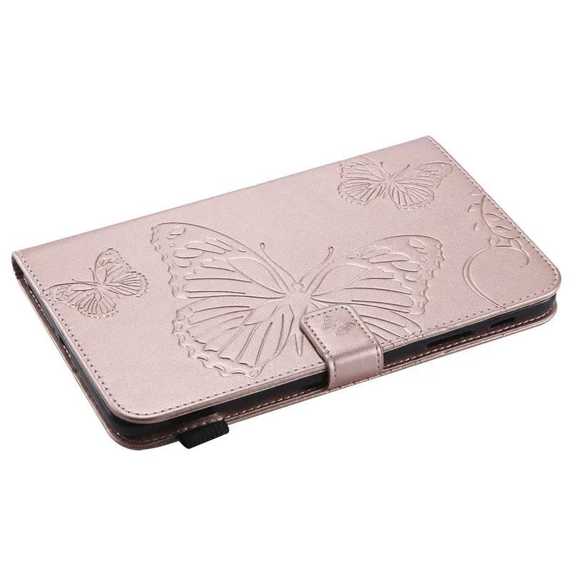 

Wekays For Samsung Tab A 8.0 SM-T380 Cartoon Butterfly Leather Funda Case For Samsung Galaxy Tab A 8.0 2017 T380 T385 Cover Case
