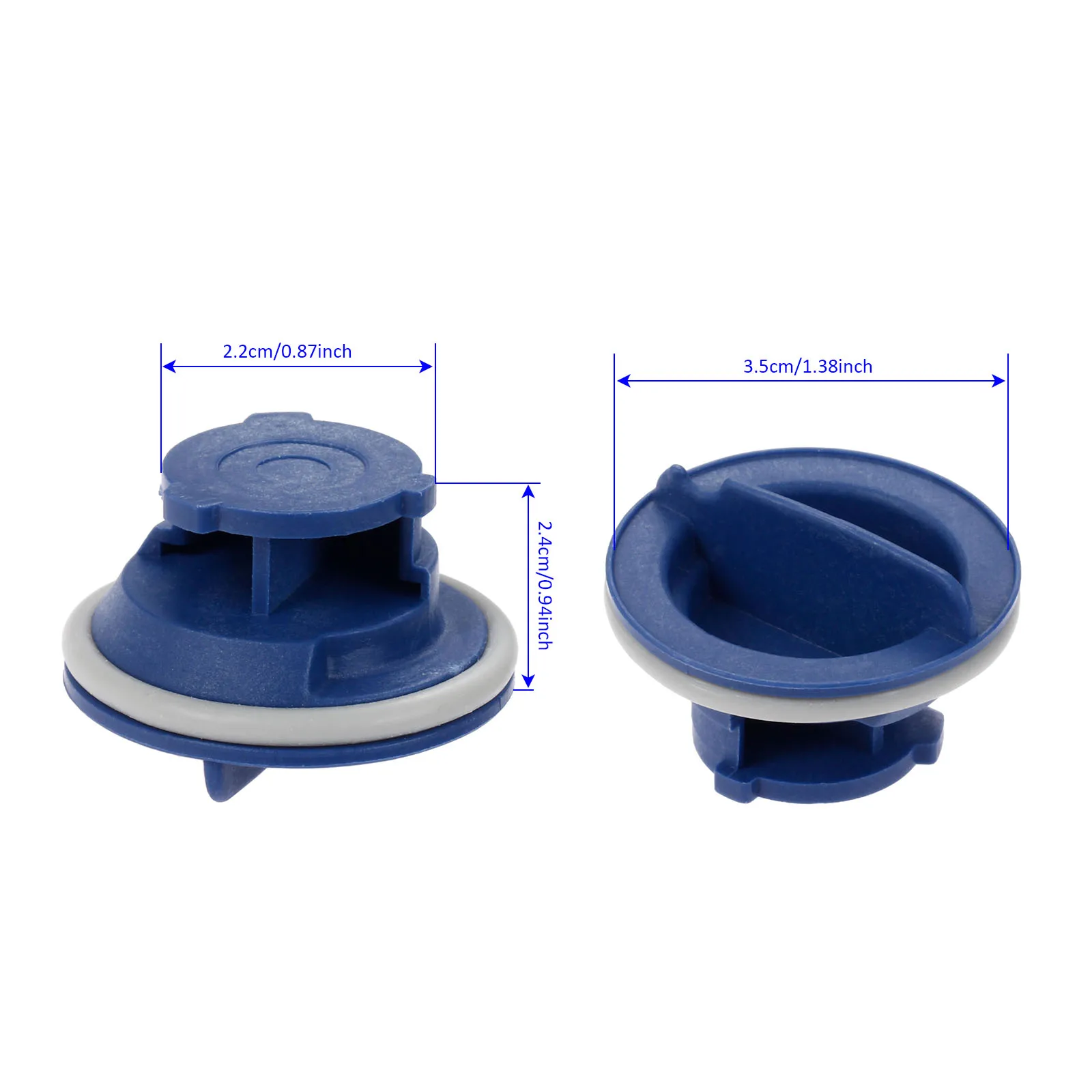 

dophee WPW10077881 Fit For Whirlpool Dishwasher Dispenser Rinse Aid Cap