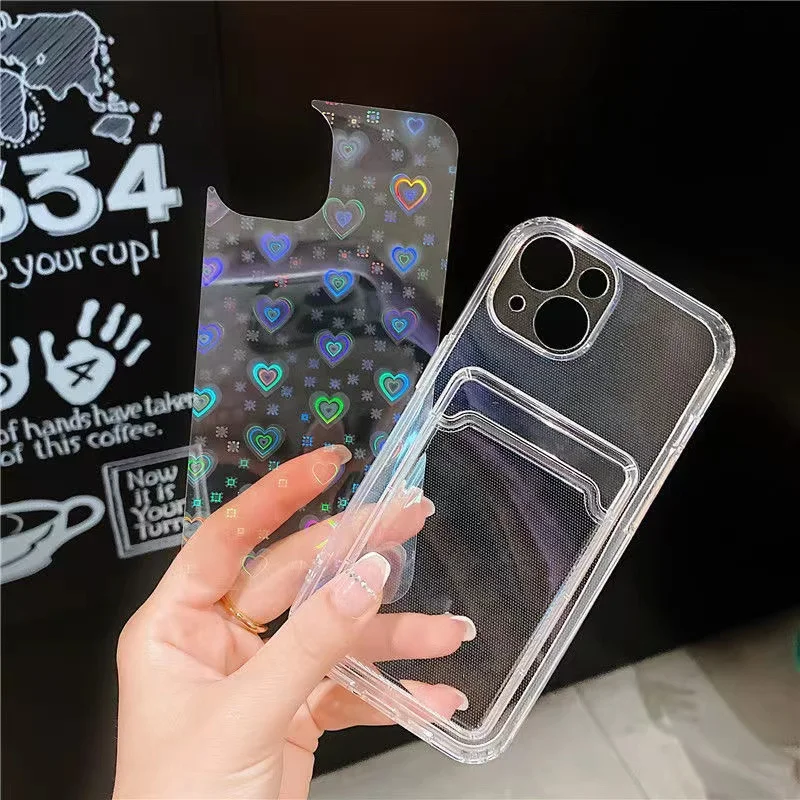 laser love tpu case for redmi 9a 9c 9t note 10s 10 pro card slot phone cover for redmi note 9 9s 8 7a poco x3 11 lite 11t 10t free global shipping