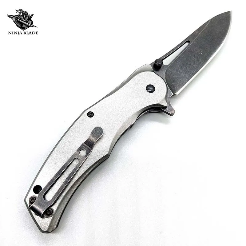 Складной нож в стиле Панк Смерти с изображением Карибского пиратского черепа