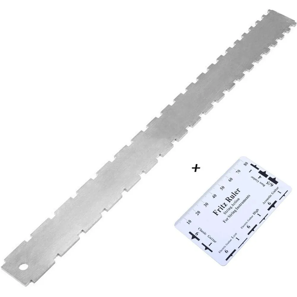 

Straight-Edge Tool For Guitar Neck Notch With String Movement Ruler Stainless Steel Stringed Instruments Guitar Parts