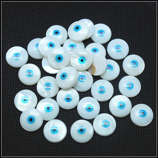 10 шт. ракушки кабошоны бусины Перламутровые Бусины аксессуары Размер 14 мм с