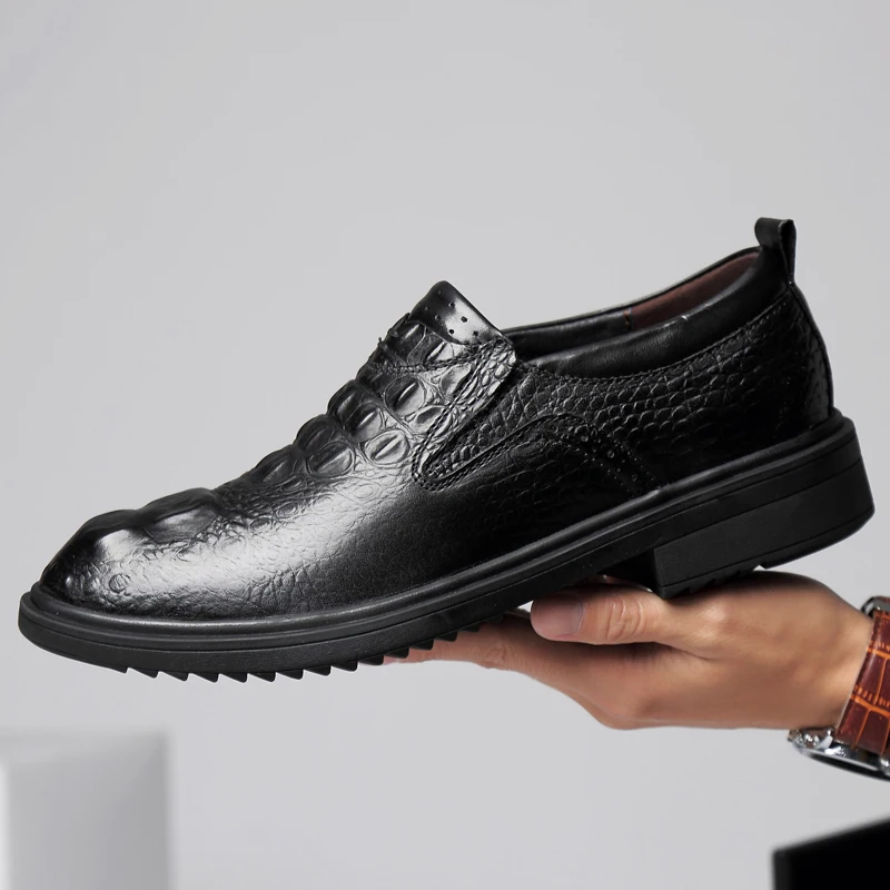 

masculino spring shoe Mens man casuales black 2020 para for leather men breathable causal casual flat new sneakers cuero male