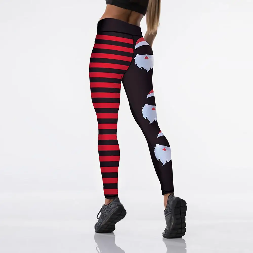 Женские эластичные леггинсы с высокой талией из спандекса 12% | Женская одежда