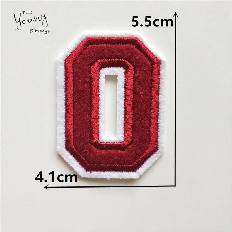 10 шт. в продаже высококачественные Мультяшные красные буквы термоплавкий клей