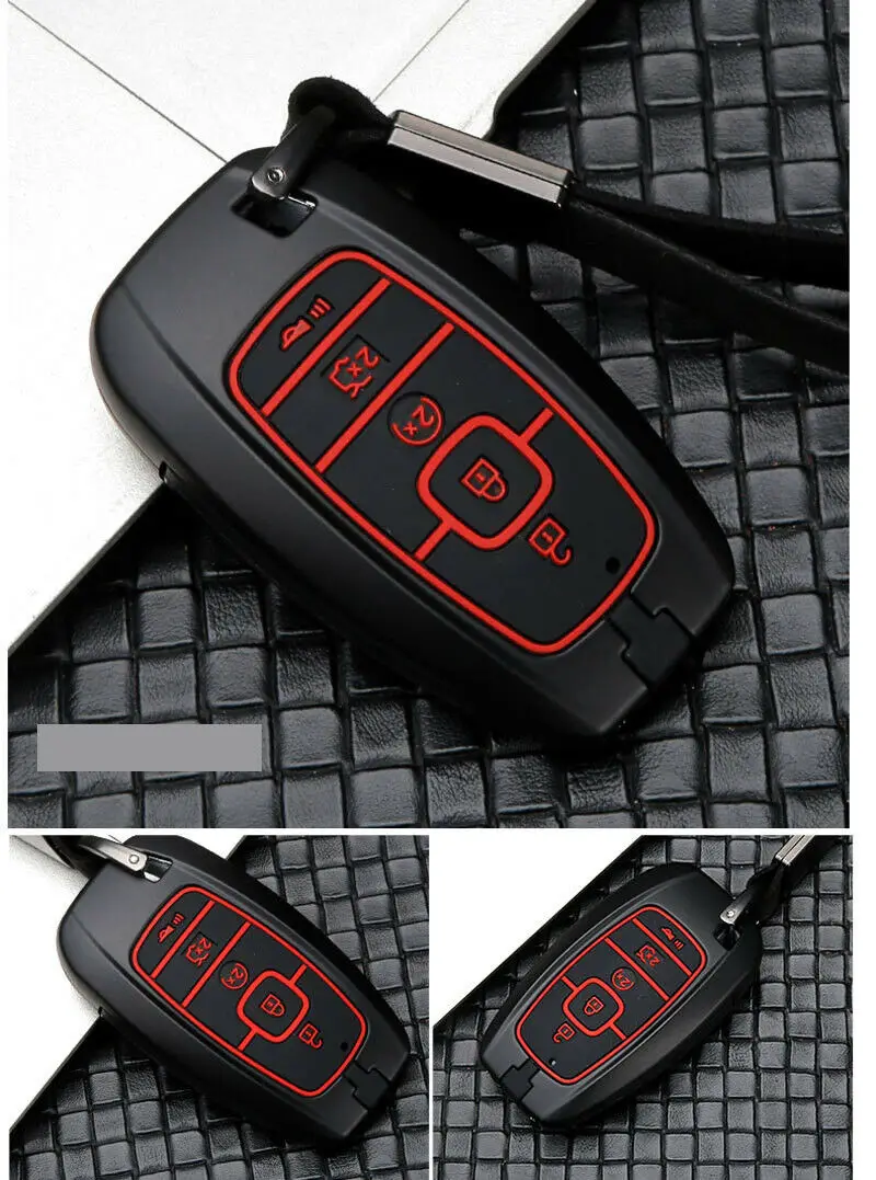 

Carbon Fiber Car Key Cover For Ford Fusion Mondeo Mustang Explorer Edge EcoSport For Lincoln Mondeo MKC MKZ MKX Key Case For Car